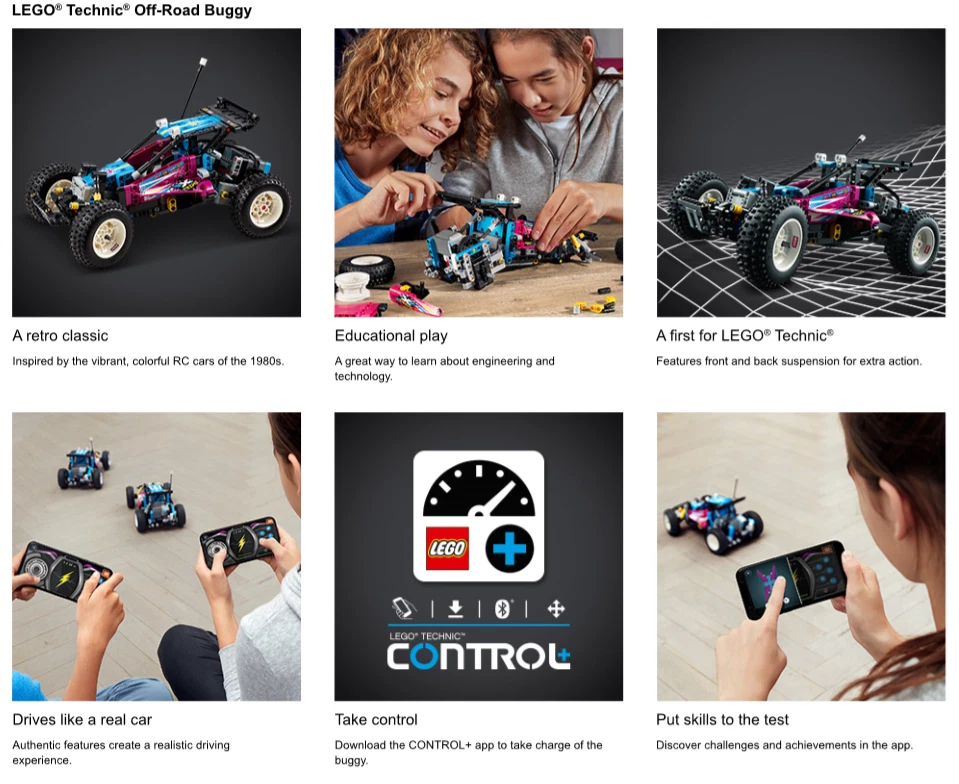 Lego Technic # 42124 Off - Road Buggy (Sealed) (Very RARE) stickers (NEW) HTF - Image 4 of 4