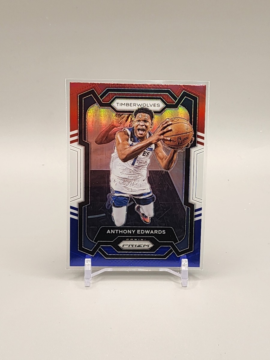 Anthony Edwards 2023-24 Prizm #108 Red White & Blue Prizm | eBay