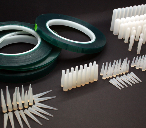 380-teiliges Präzisionspulverbeschichtungskit für feine Linienmaskierung - Bänder, Kappen & Stecker