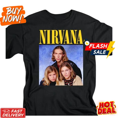 #ad Sale Hanson Nirvana Parody Inspired Retro Vintage Fan Made Band T Shirt S 5XL $15.99