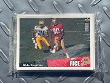 1996 Upper Deck Collector's Choice - Jerry Rice #104 W/Complete 49ers Team Set