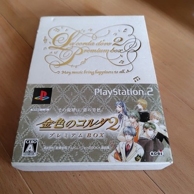 PS2 Kin'iro no Corda 2 Premium BOX Game Software Edition Playstation 2