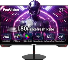 Image of 27inch Gaming Monitor 180Hz, FHD 1080p, IPS Panel, 0.5ms Response Time, Adaptive
