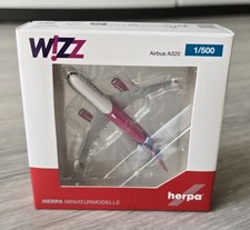 Herpa Wings 1:500 | Wizz Air Airbus A320 HA-LSA | Herpa 536943