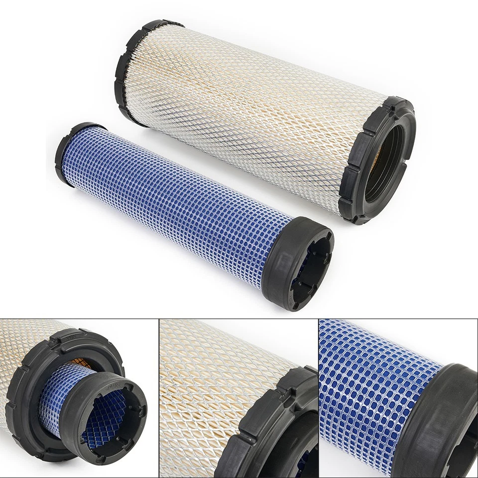 Air Filter Kit 59800-26110 3A111-19130 For -Kubota SVL75 SVL75-2 Skid Steer - Image 3 of 4