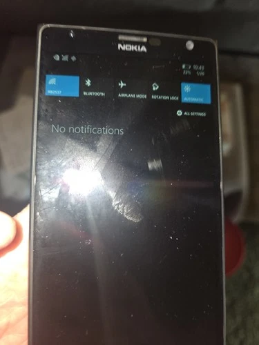 Nokia Windows Phone Smartphone Black AT&T Bluetooth Wi-Fi Bar Style