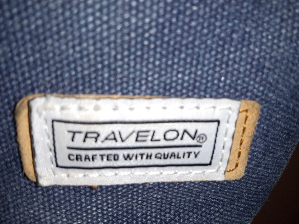 Bandolera Travelon Anti-Robo Heritage Denim Foto 4 de 4