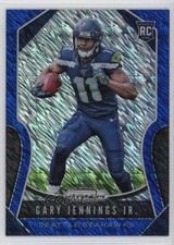 2019 Panini Prizm Rookies Blue Shimmer Prizm 10/10 Gary Jennings Jr #355 1k9