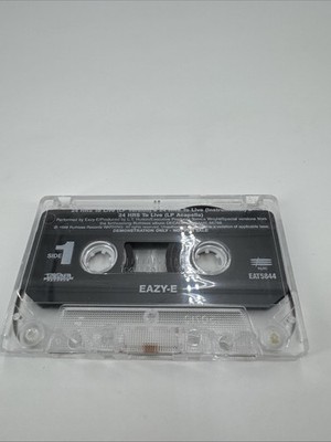 EAZY-E 24 HRS to Live RARE PROMO CASSETTE. RUTHLESS RECORDS. 1998.