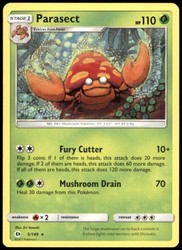 Parasect 5/149 SM Base Set Regular Rare
