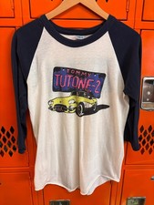 Vintage 80s Tommy Tutone Concert Tee Raglan Tour Rare Mens Small Womens Large