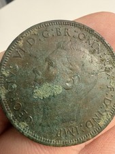 1938 Great Britain George VI Penny Coin BN (George VI Era 1936-1952)