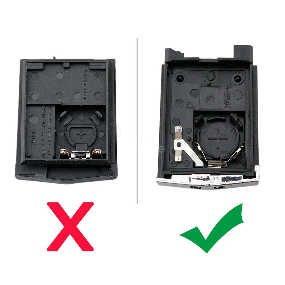 Para 2010 2011 2012 2013 2014 Mazda 2 3 5 controle remoto flip carro chaveiro estojo capa - Imagem 4 de 4