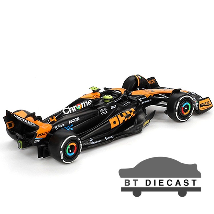 MINI GT MCLAREN MCL60 2023 JAPAN F1 GP 2nd PLACE 1/64 #4 LANDO