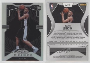 2019-20 Panini Prizm Rookie Silver Prizm Keldon Johnson #273 Rookie RC