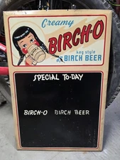 BIRCH O SODA MENU BOARD
