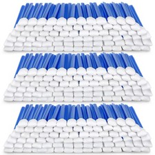 300 Pcs Foam Cleaning Swab Stick 5.12" Blue Square Rectangle Sponge Tip Swabs...