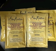 Lot Of 6 Shea Moisture Strengthen  Restore Treatment Masque