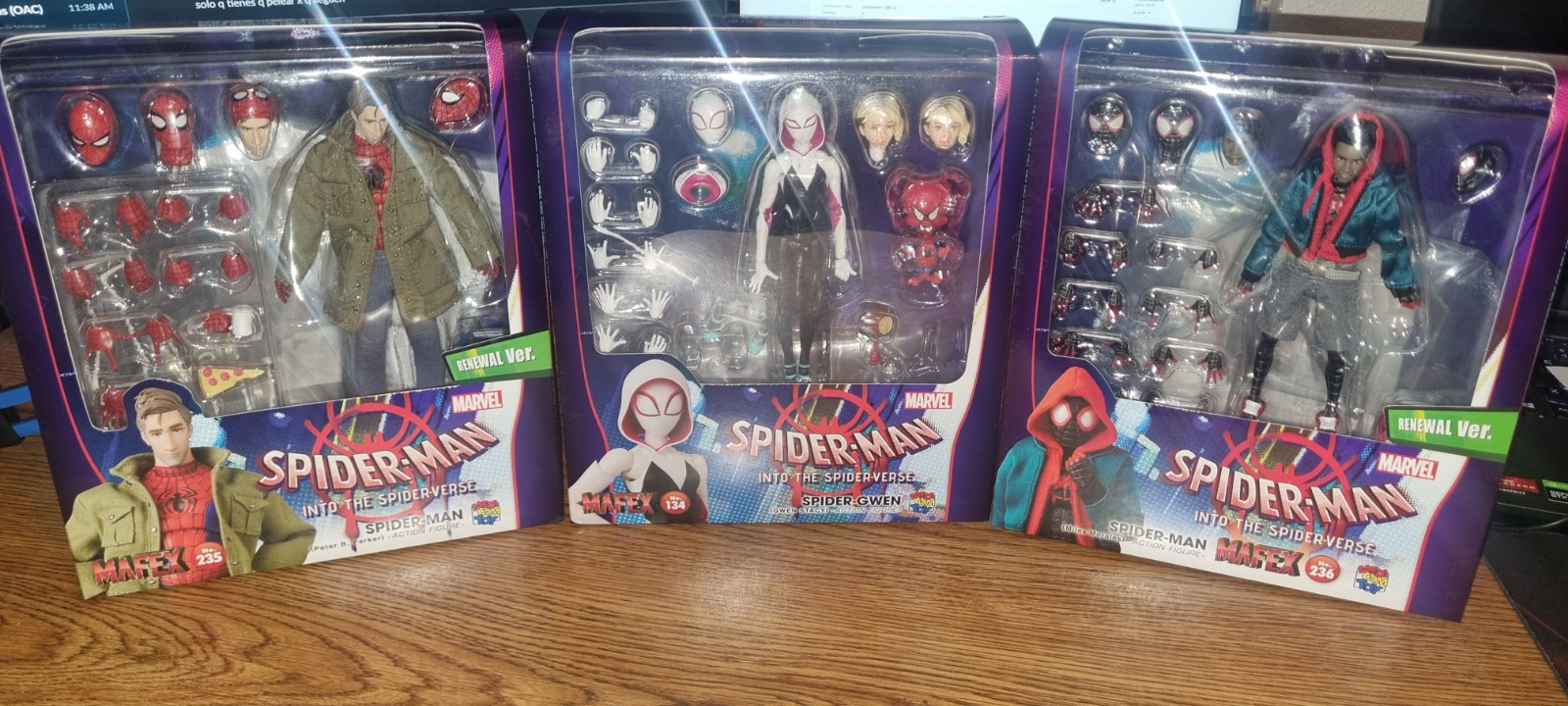 MAFEX Spider Man No.235 Spider-Man (Peter B. Parker) Renewal Ver