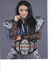 Deonna Purrazzo Signed 8x10 Photo #12 AEW Women's World Champion