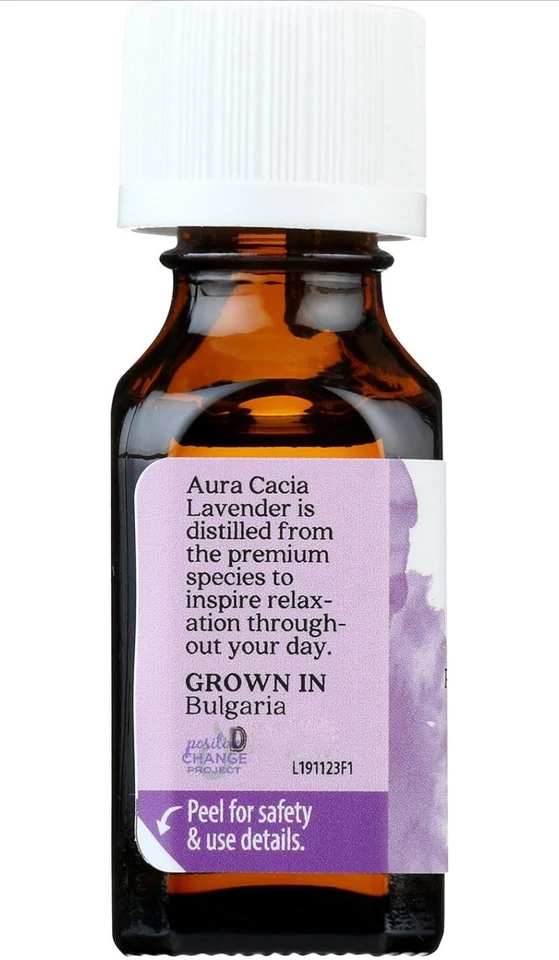 (3 for price of 1) Aura Cacia 100% Pure Lavender Essential Oil 15ml - Image 3 of 4