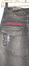 NWT Boys Ecko Unltd. Premium Weight Black Reg Fit Denim Jeans Skater 10