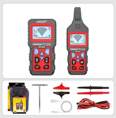NOYAFA NF-826 Underground Cable Tester Wire Tracker Locator LCD Detector