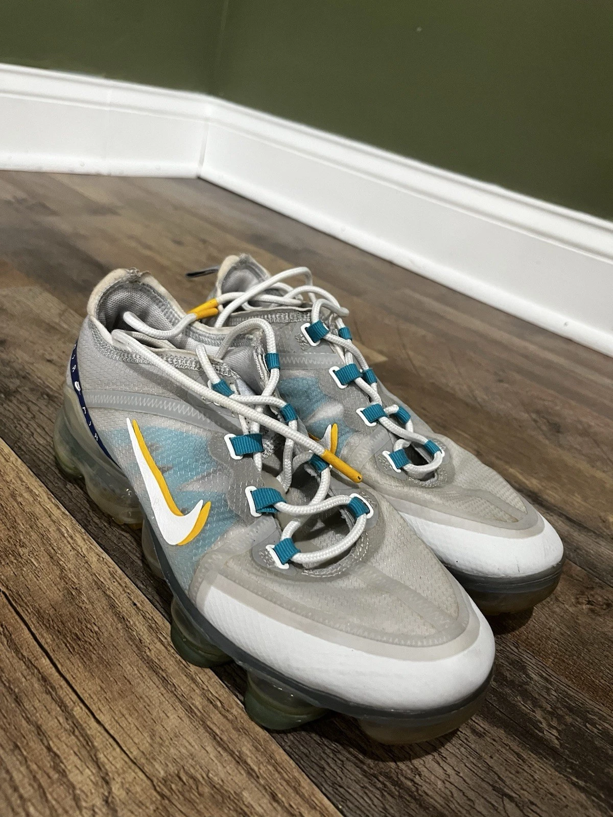 Scarpe Nike Air Vapormax 2019 GS taglia 5 5 anni sneakers donna taglia 7 AJ2617 001