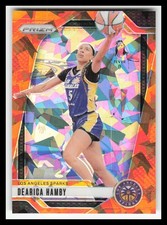2024 Panini Prizm WNBA #19 Dearica Hamby Ice Orange Prizm