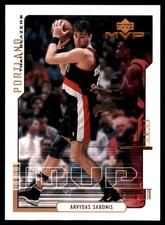 Arvydas Sabonis 2000-01 Upper Deck MVP #140 Trail Blazers NBA READ FREE SHIPPING