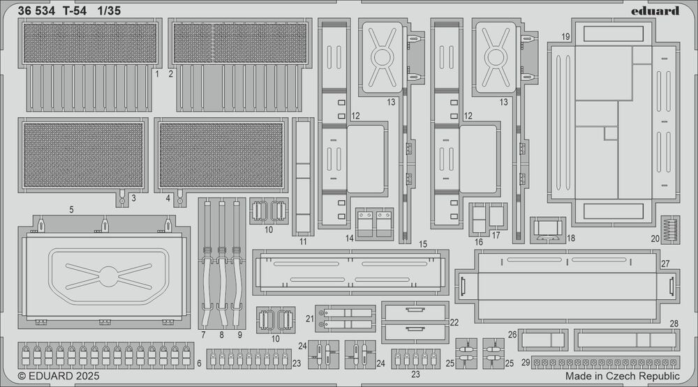 Eduard Accessories 36534 - 1:35 T-54 Hobby Boss - New