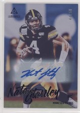 2020 Panini Luminance Rookies Blue Auto 44/50 Nate Stanley #169 Auto 0p5