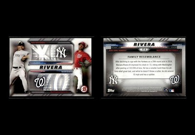 2016 Bowman - Family Tree - #FT-R Mariano Rivera / Mariano Rivera III