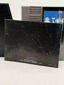 Gyromite 5 Screw (Nintendo Entertainment System, NES, 1985 ) Genuine W Manual