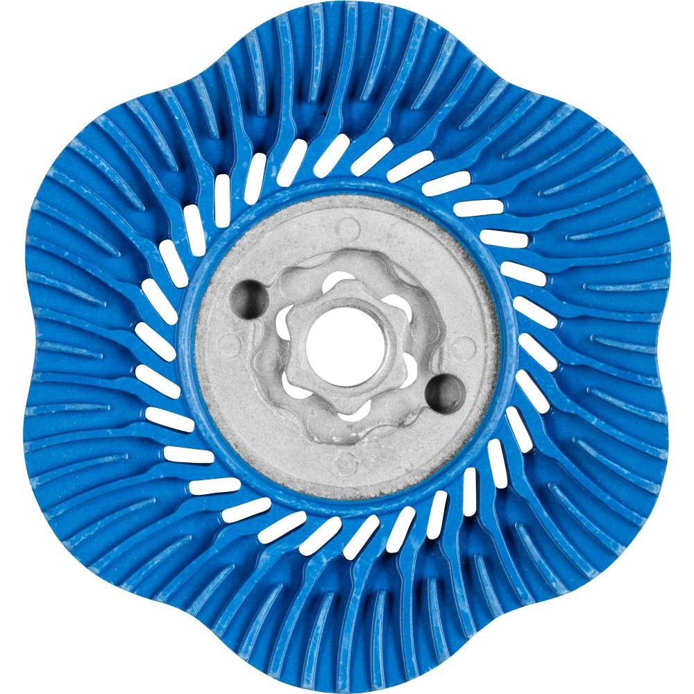 Plateau COMBICLICK dur PFERD 64199002 à filetage M14 pour un ébarbage rigide et rapide