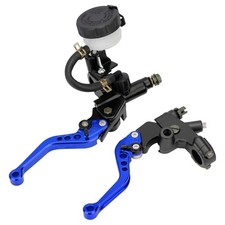 Motorcycle Brake Pump Lever 7/8" 22mm Hydraulic Master Cylinder Reservoir