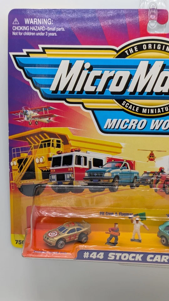 Micro Machines 1999 - #44 Stock Car Racers - Micro World - Image 2 of 4