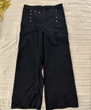 US Navy dress blues pants mens size 33S Defense Logistics Agency