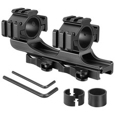 Quick Release PEPR Cantilever Rifle Scope 1''/30mm Ring Mount with 3 Sides Rail