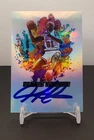 DENNIS RODMAN Signed On-Card Auto Custom Card Chicago Bulls SWAU Witnessed