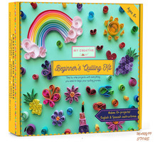 MY CREATIVE CAMP Beginner Quilling Kit, DIY Paper Craft Kit with Tools  Box