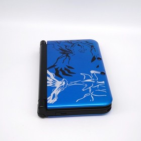 Nintendo 3DS XL  Blue Console w/ Pokemon X Y Plates + extras (USA)