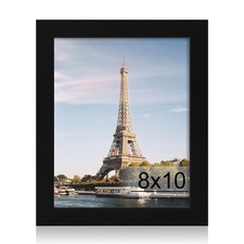 8x10 Picture Frame with HD Tempered Glass, Wood Photo Frames for Tabletop and...
