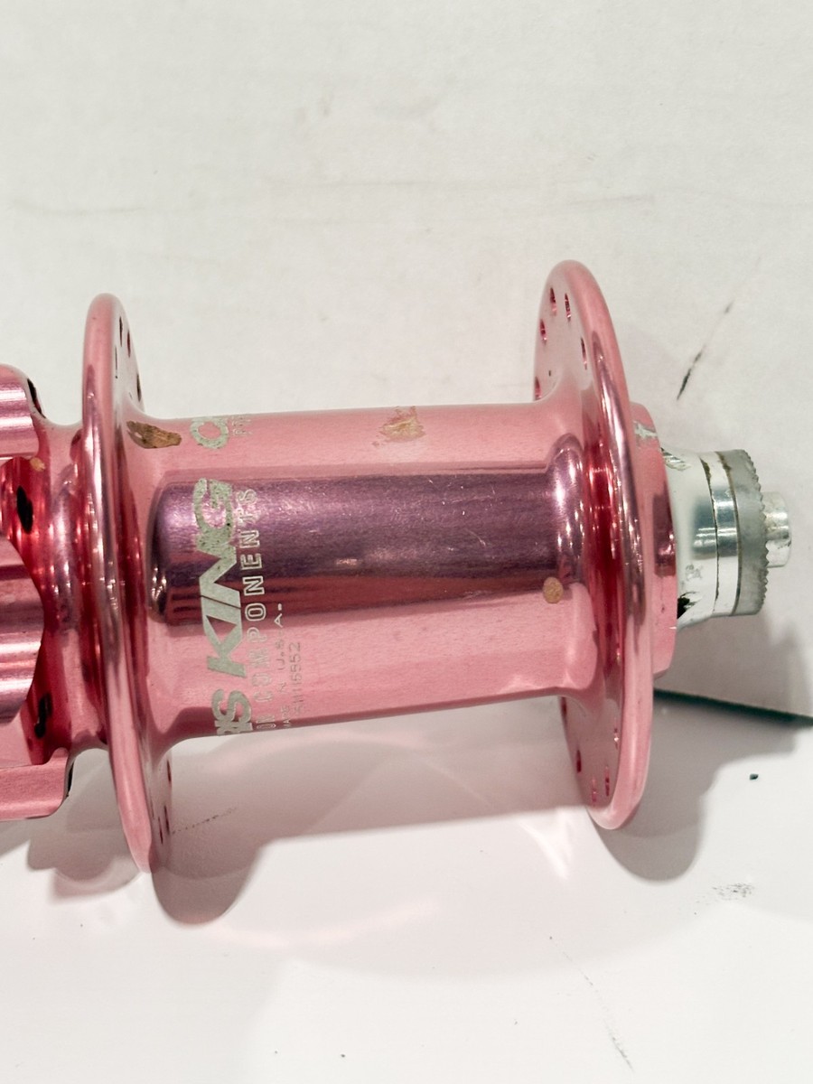Chris King Pink Rare Hubset 32 Disc Brake 100/135 Bolt Single