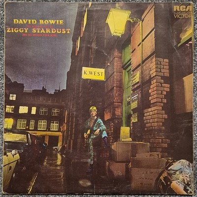 David Bowie The Rise & Fall of Ziggy Stardust LP First Press EX-EX