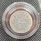 Neth., Overdate 1788 over 7 WEST FRIESLAND, 2 Stuivers, Silver  — photo 2