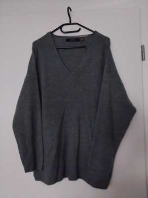 Pullover mit V Ausschnitt gr EU xl Vera Moda dunkles Mintgrün