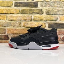 Nike Air Jordan 4 RM GS Black Varsity Red Wolf Grey FQ7938 061 Youth 6.5