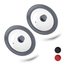 Tapa sarten tapadera de cristal 2 unidades 0,5 kg tapa universal tapa de cocina