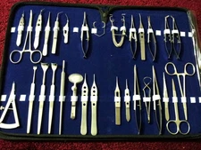 30 PC O.R GRADE BASIC OPHTHALMIC EYE MICRO SURGERY SURGICAL INSTRUMENTS SET KIT